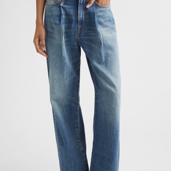 R13 Blue Flare & Wide Leg Jeans